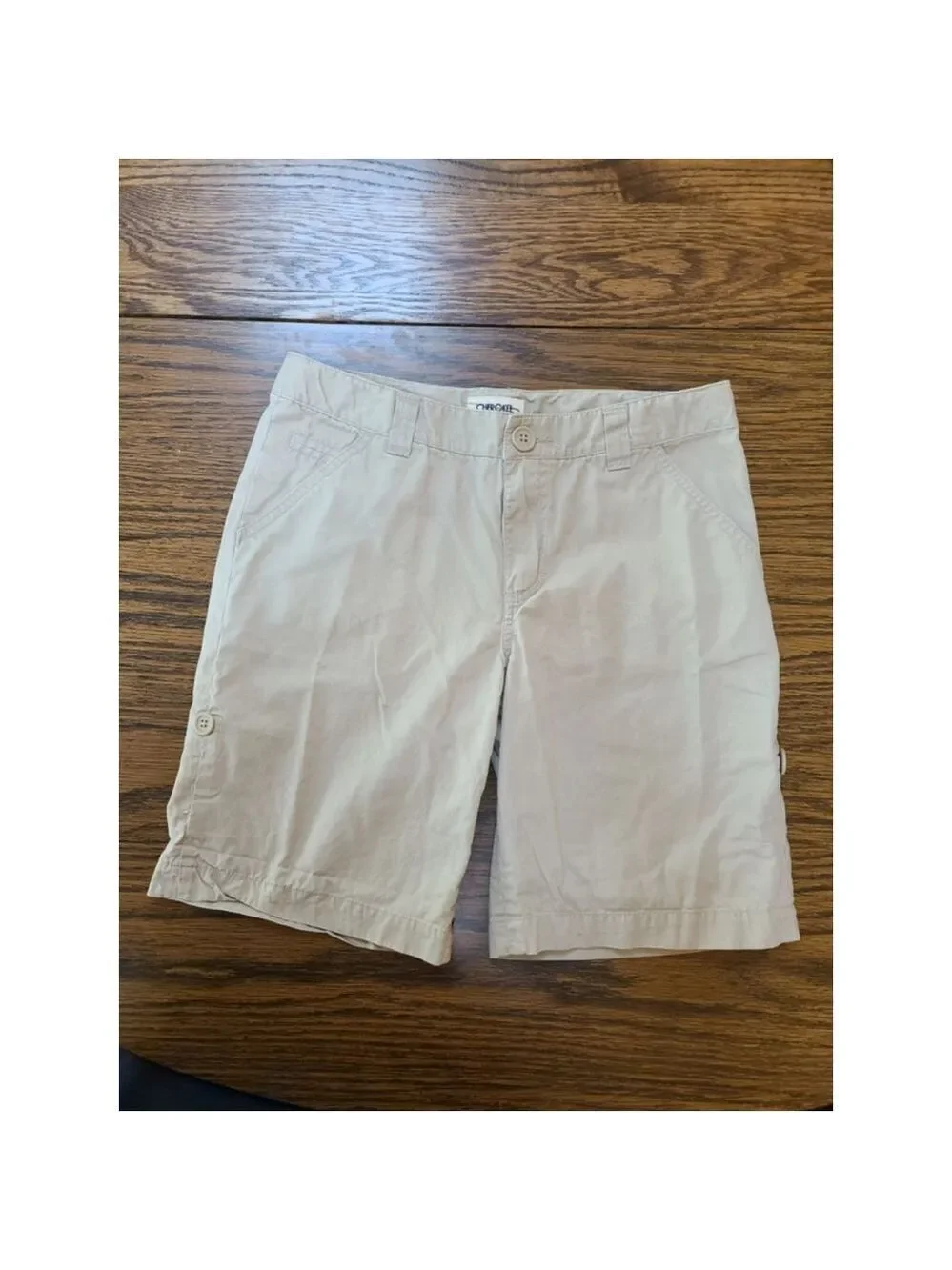 Cherokee Girls XL 14/16 Beige Casual Shorts with Pockets
